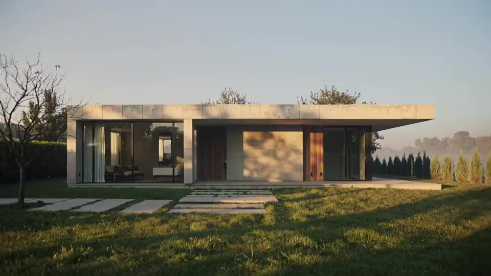 Estudo volumétrico e de luz, projeto de Felipe Moraes